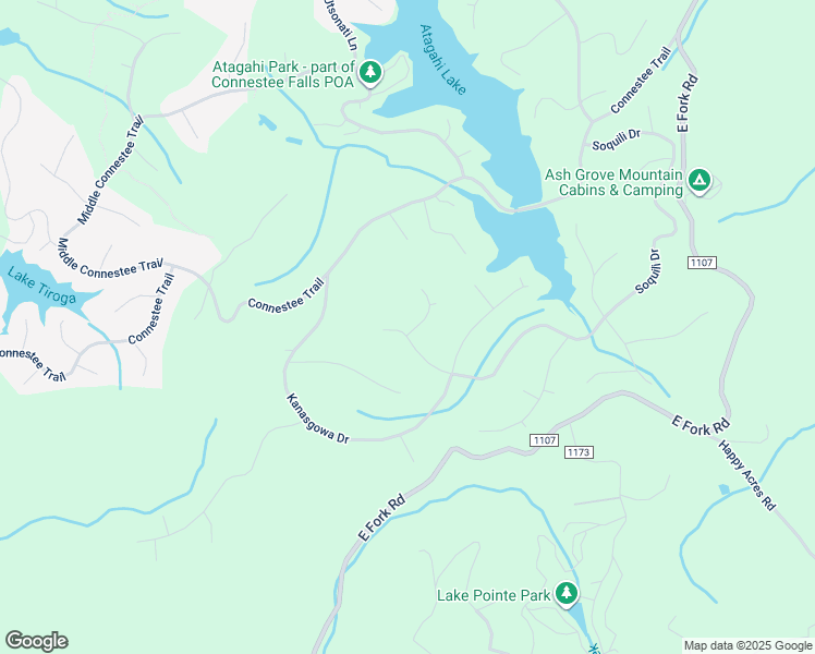 map of restaurants, bars, coffee shops, grocery stores, and more near 1290 Soquili Drive in Brevard