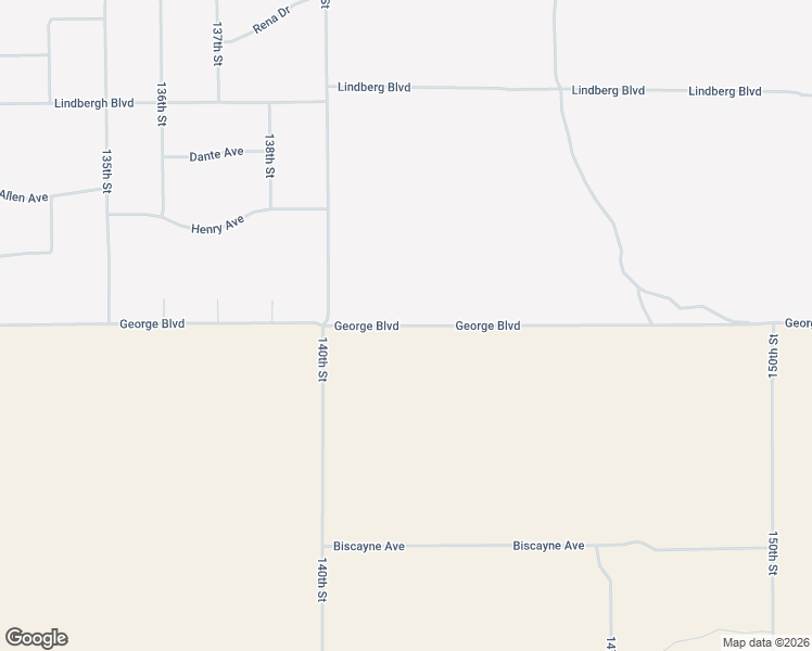 map of restaurants, bars, coffee shops, grocery stores, and more near George Boulevard in California City