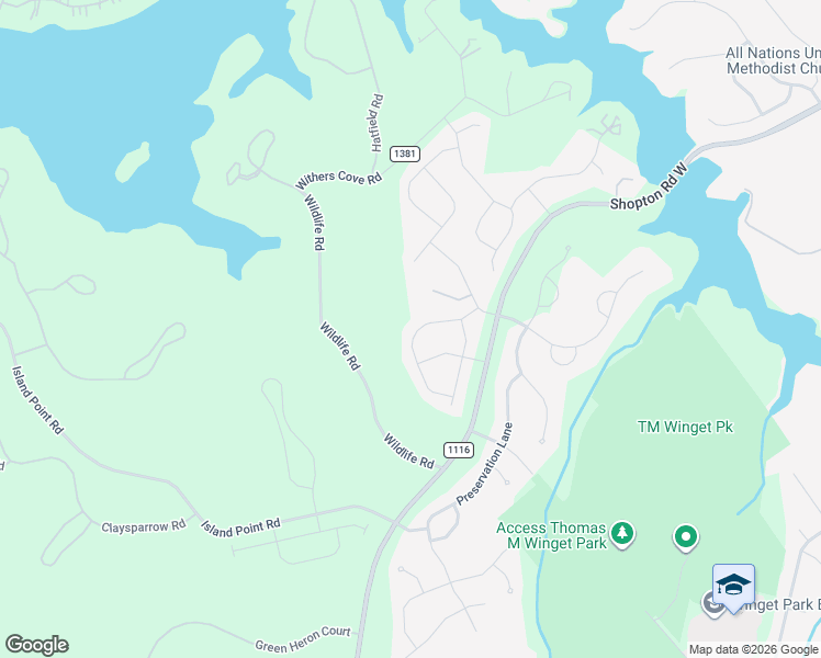 map of restaurants, bars, coffee shops, grocery stores, and more near 12717 Rusty Blackbird Way in Charlotte