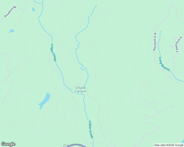 map of restaurants, bars, coffee shops, grocery stores, and more near 23 Lonesome Valley Road in Sapphire