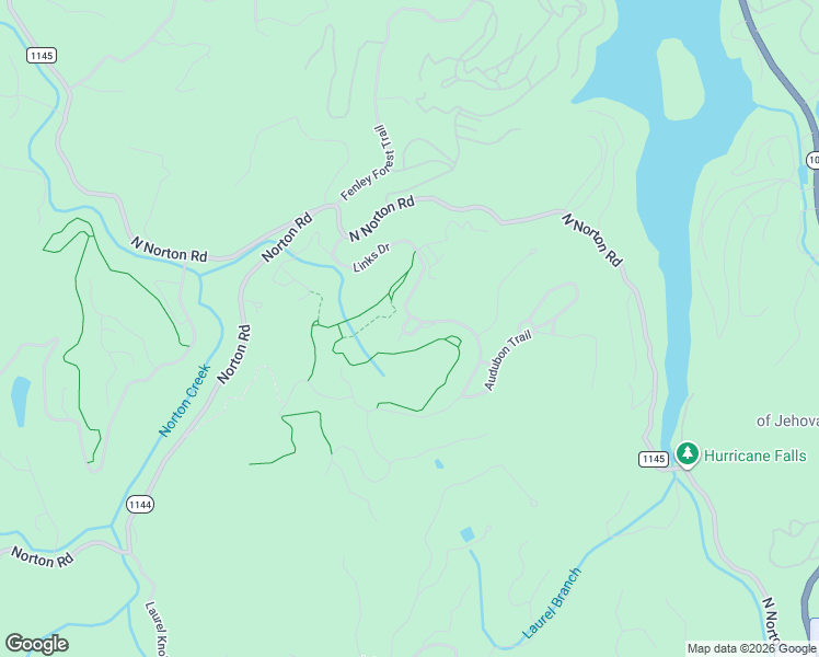 map of restaurants, bars, coffee shops, grocery stores, and more near 50B First Tee Trail in Cashiers