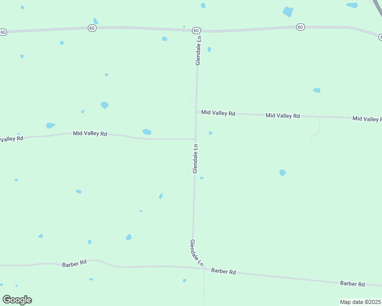 map of restaurants, bars, coffee shops, grocery stores, and more near 578 Glendale Lane in Booneville