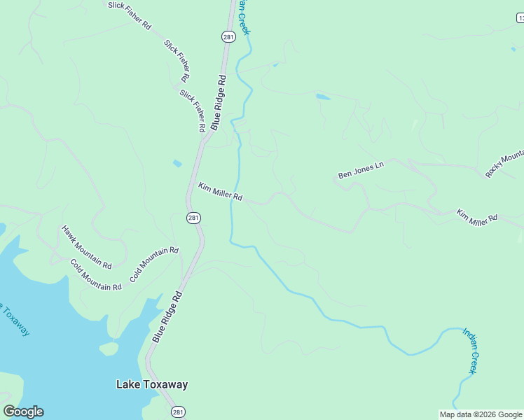 map of restaurants, bars, coffee shops, grocery stores, and more near 2773 Kim Miller Road in Lake Toxaway