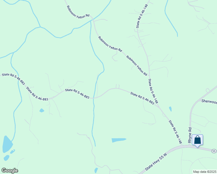 map of restaurants, bars, coffee shops, grocery stores, and more near 1868 State Road S-46-883 in Clover