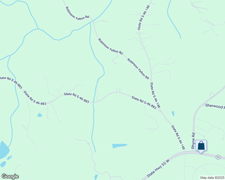 map of restaurants, bars, coffee shops, grocery stores, and more near 1868 State Road S-46-883 in Clover