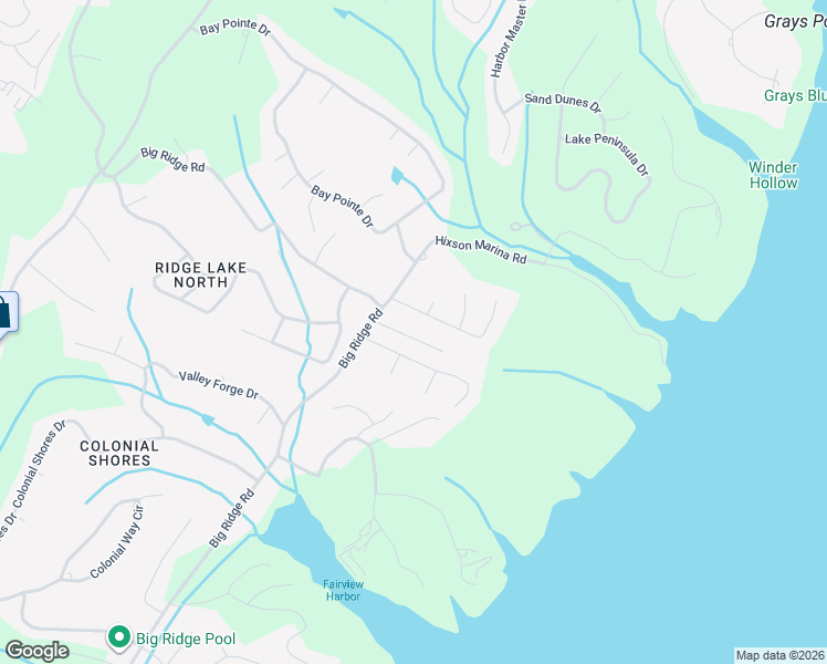map of restaurants, bars, coffee shops, grocery stores, and more near 2002 Marina Cove Drive in Chattanooga