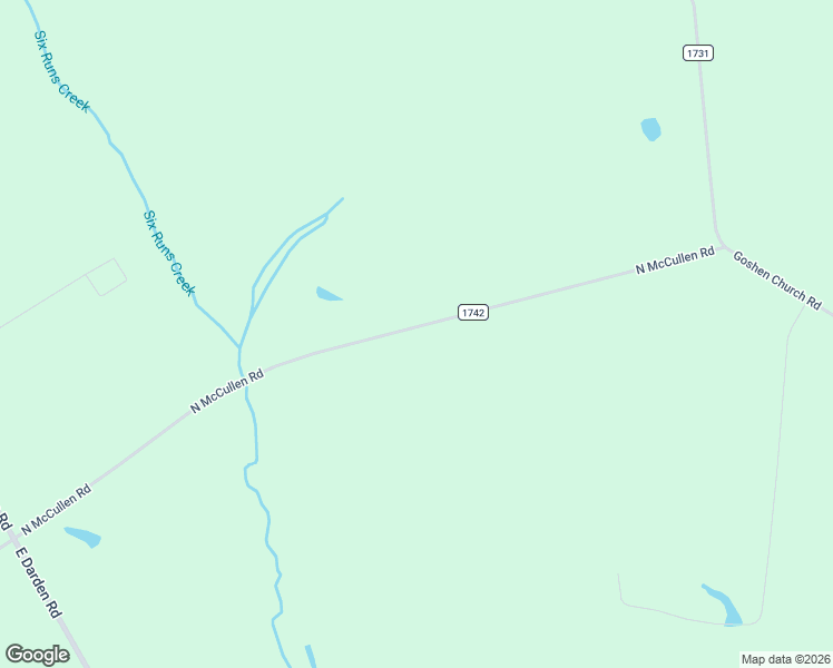 map of restaurants, bars, coffee shops, grocery stores, and more near 3375 North McCullen Road in Faison