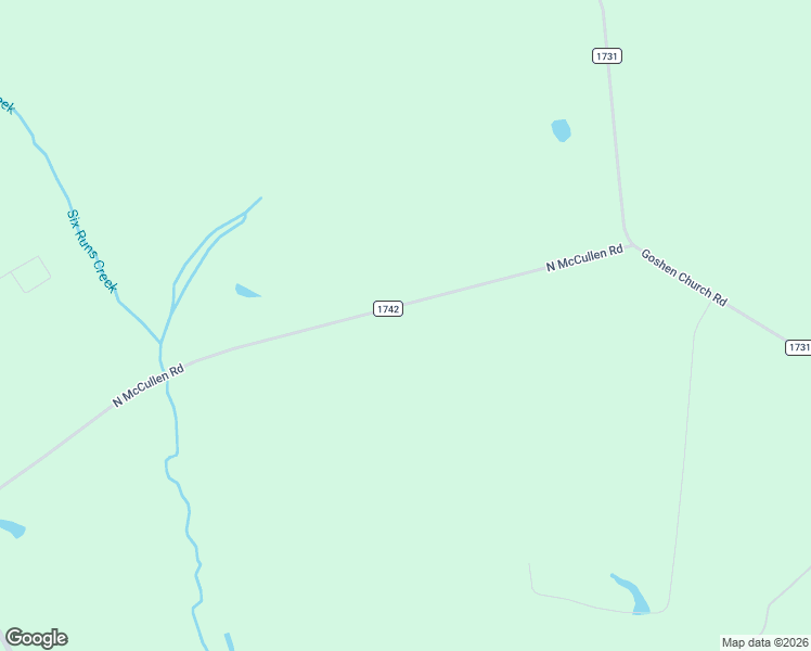map of restaurants, bars, coffee shops, grocery stores, and more near 3566 North McCullen Road in Faison