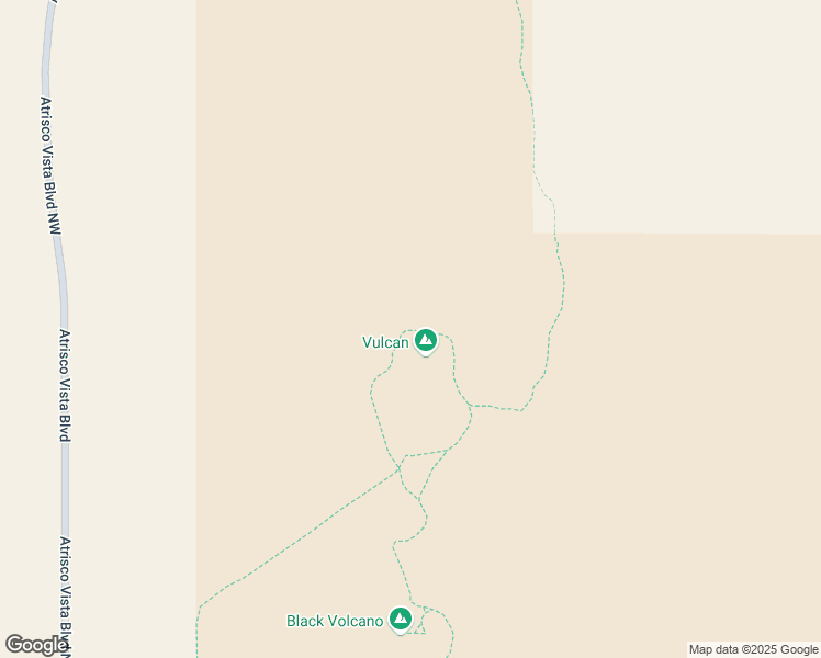 map of restaurants, bars, coffee shops, grocery stores, and more near Volcanoes Trail in Albuquerque