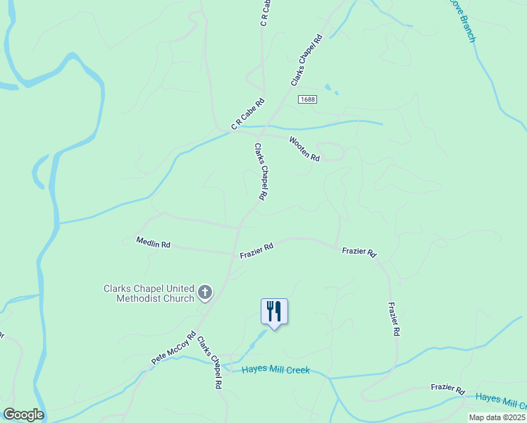 map of restaurants, bars, coffee shops, grocery stores, and more near 48 Chapel Cove Circle in Franklin