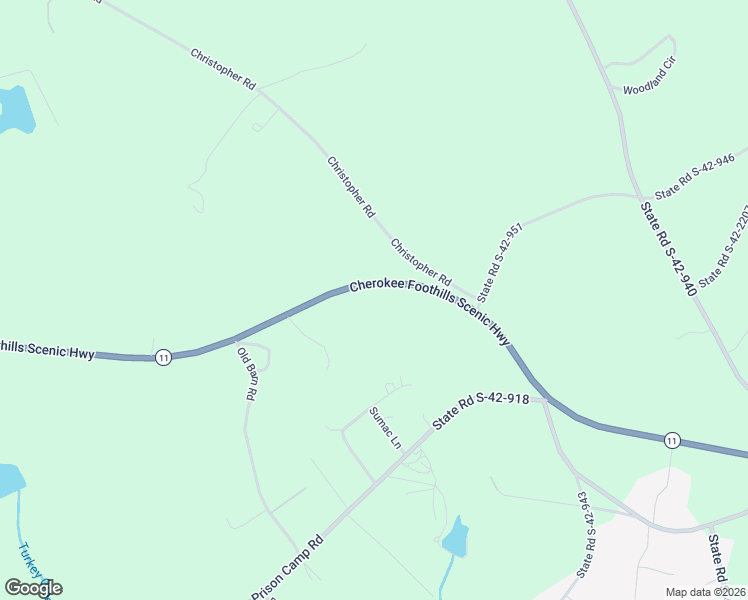 map of restaurants, bars, coffee shops, grocery stores, and more near 8025 South Carolina 11 in Campobello