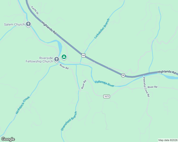 map of restaurants, bars, coffee shops, grocery stores, and more near 2280 River Road in Franklin