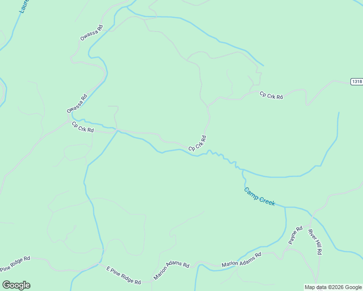 map of restaurants, bars, coffee shops, grocery stores, and more near 1900 Camp Creek Road in Murphy