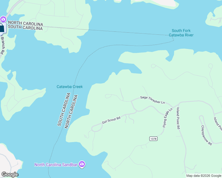 map of restaurants, bars, coffee shops, grocery stores, and more near 13702 Sage Thrasher Lane in Charlotte