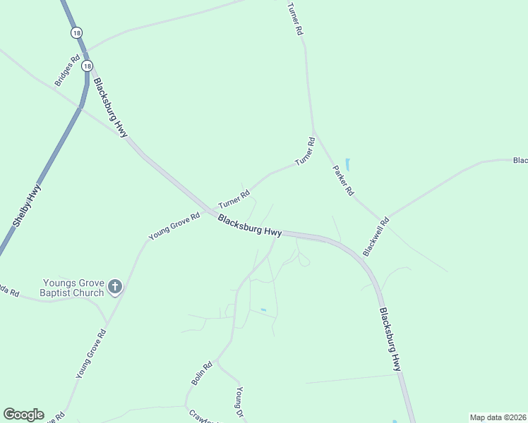 map of restaurants, bars, coffee shops, grocery stores, and more near 1736 Blacksburg Highway in Blacksburg