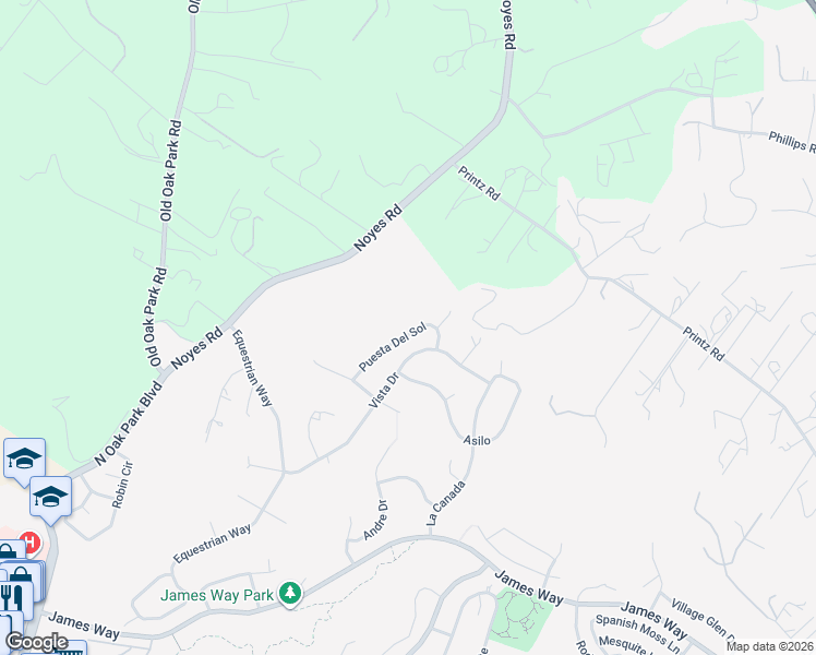 map of restaurants, bars, coffee shops, grocery stores, and more near 415 Puesta Del Sol in Arroyo Grande