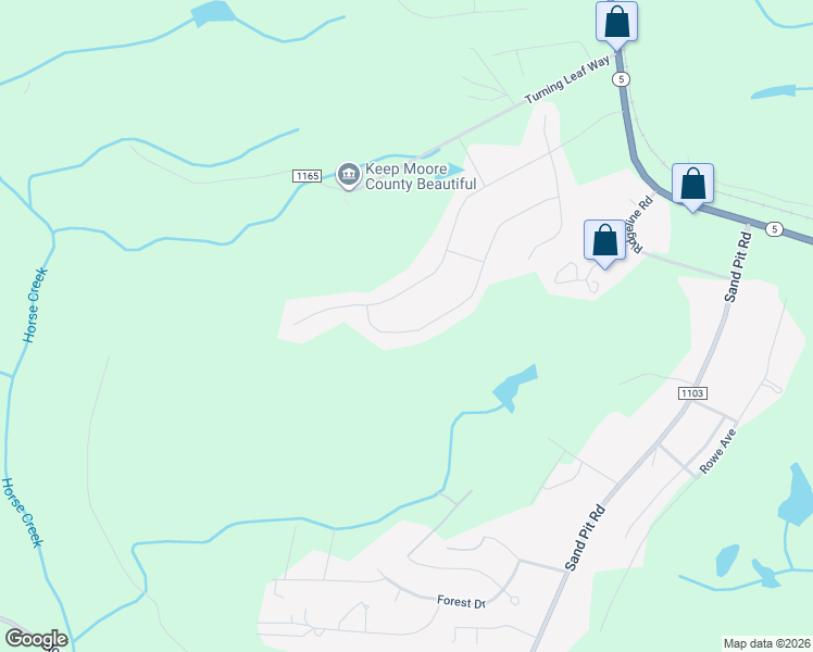 map of restaurants, bars, coffee shops, grocery stores, and more near 1335 Whitney Drive in Aberdeen
