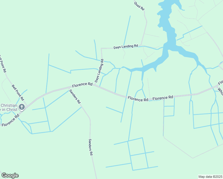 map of restaurants, bars, coffee shops, grocery stores, and more near 5407 Florence Road in Merritt