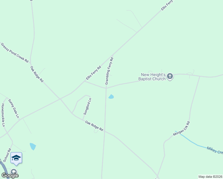 map of restaurants, bars, coffee shops, grocery stores, and more near 1494 Pleasant School Road in Gaffney