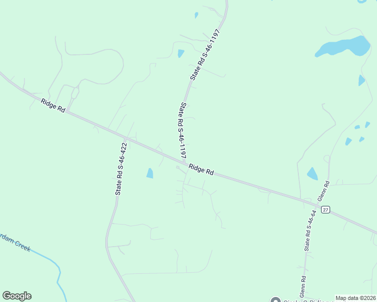 map of restaurants, bars, coffee shops, grocery stores, and more near 1306 State Road S-46-1197 in Clover