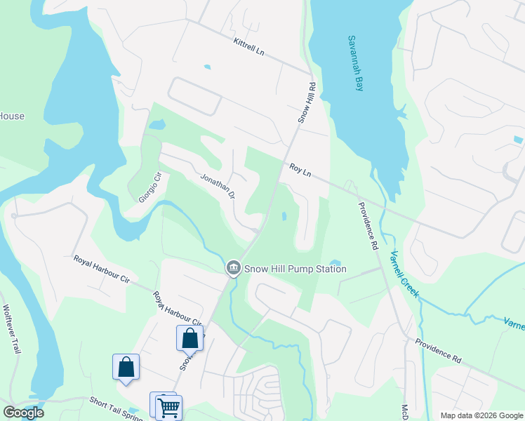 map of restaurants, bars, coffee shops, grocery stores, and more near 7719 Snow Hill Road in Ooltewah