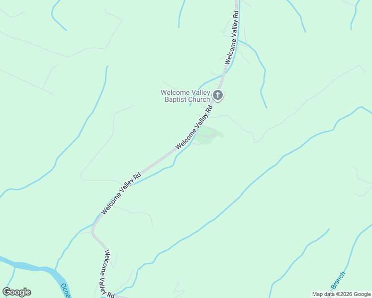 map of restaurants, bars, coffee shops, grocery stores, and more near 1262 Welcome Valley Road in Benton