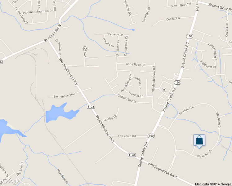 map of restaurants, bars, coffee shops, grocery stores, and more near 4629 Cades Cove Drive in Charlotte