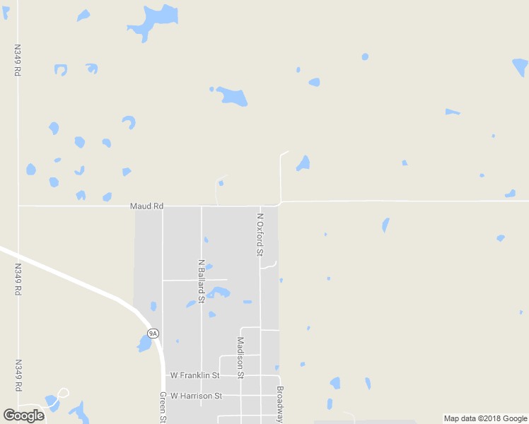 map of restaurants, bars, coffee shops, grocery stores, and more near 1611 North Oxford Street in Maud