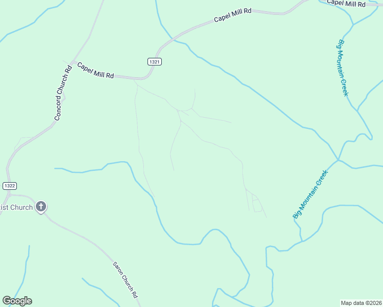 map of restaurants, bars, coffee shops, grocery stores, and more near Capel Mill Road in Ellerbe