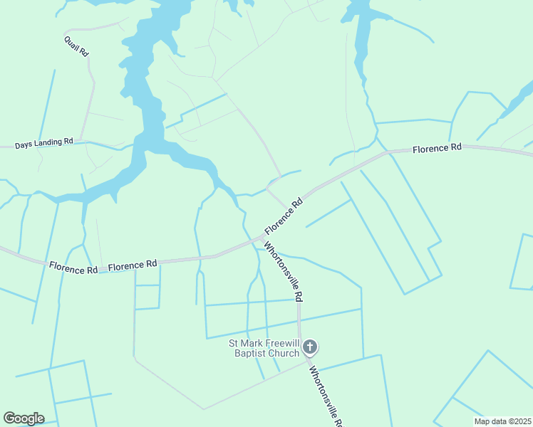 map of restaurants, bars, coffee shops, grocery stores, and more near 6499 Florence Road in Merritt