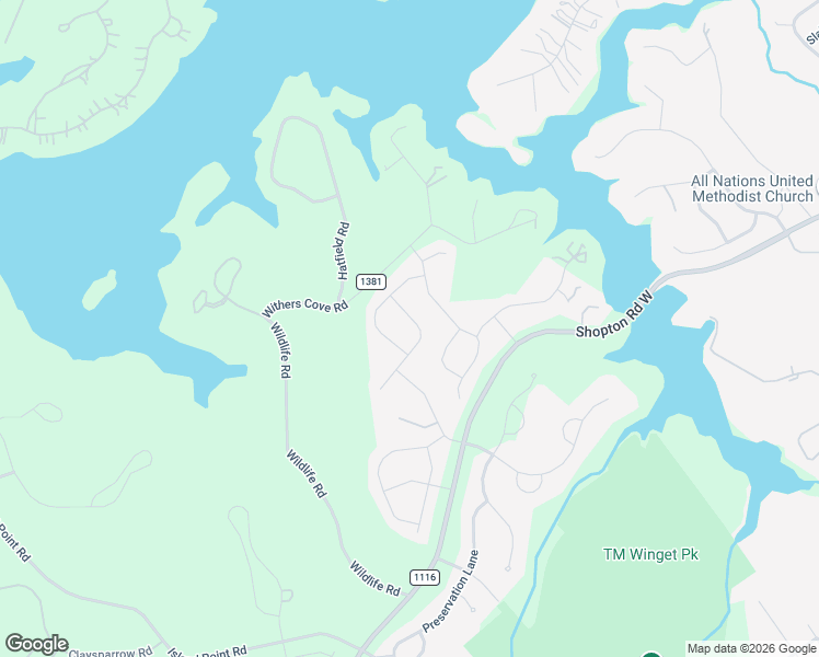 map of restaurants, bars, coffee shops, grocery stores, and more near 12416 Current Drive in Charlotte