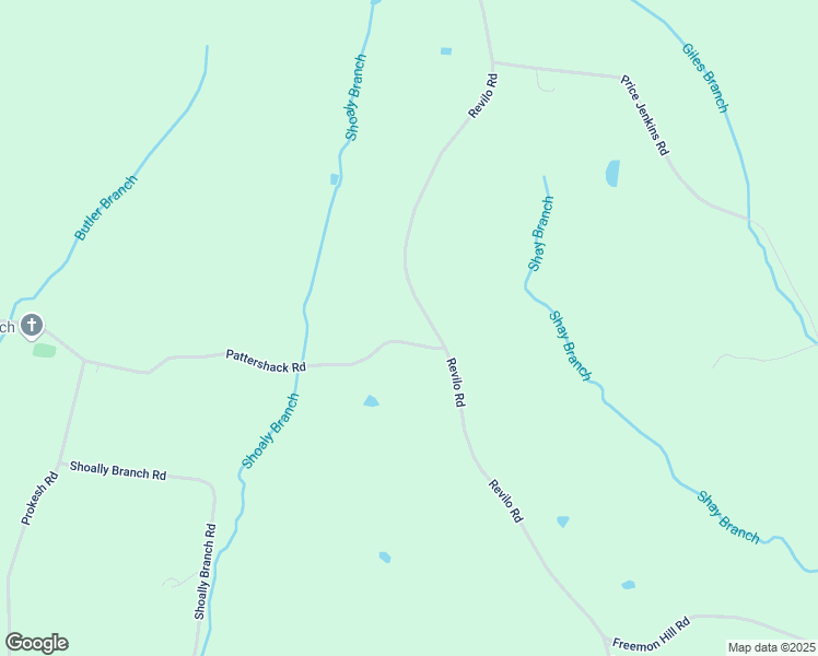 map of restaurants, bars, coffee shops, grocery stores, and more near 74 Pattershack Road in Leoma