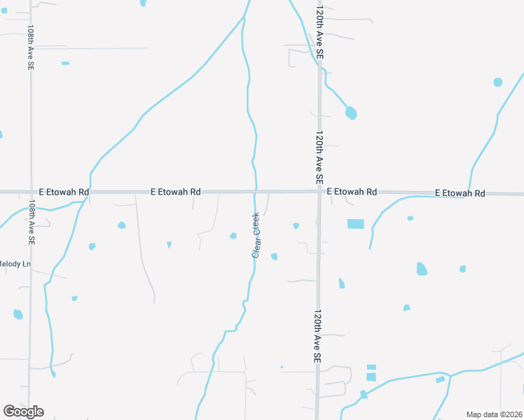 map of restaurants, bars, coffee shops, grocery stores, and more near 11790 East Etowah Road in Noble