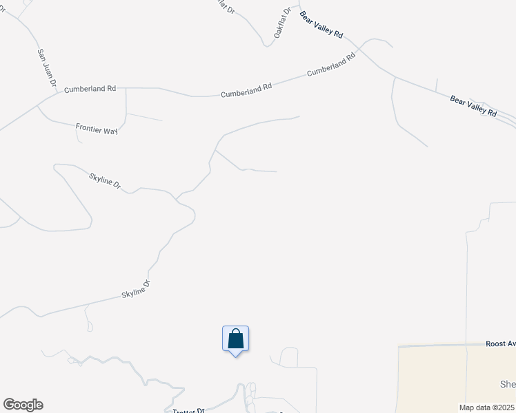 map of restaurants, bars, coffee shops, grocery stores, and more near 26200 Big Sky Court in Tehachapi