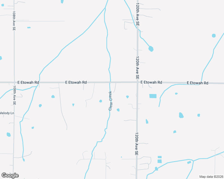 map of restaurants, bars, coffee shops, grocery stores, and more near 11790 East Etowah Road in Noble