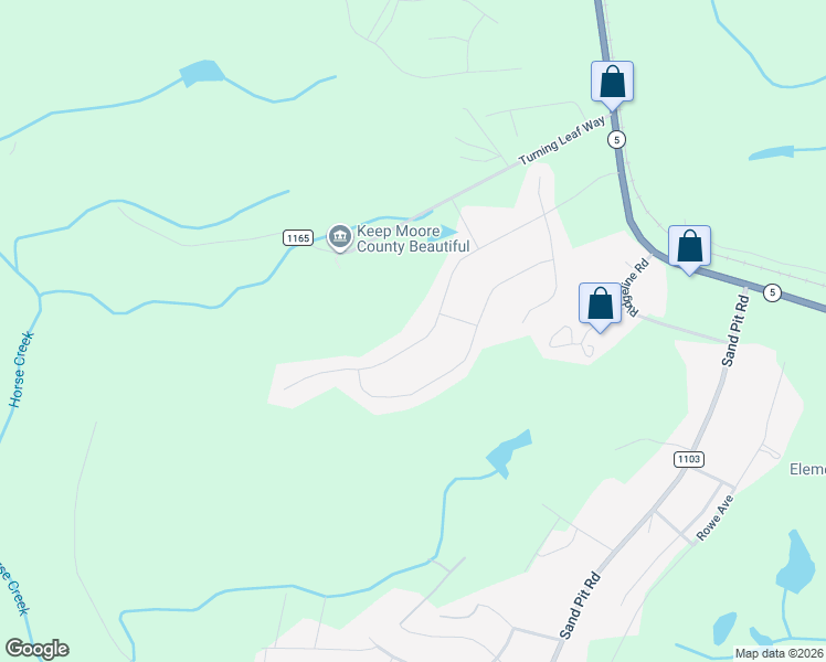 map of restaurants, bars, coffee shops, grocery stores, and more near 1165 Whitney Drive in Aberdeen