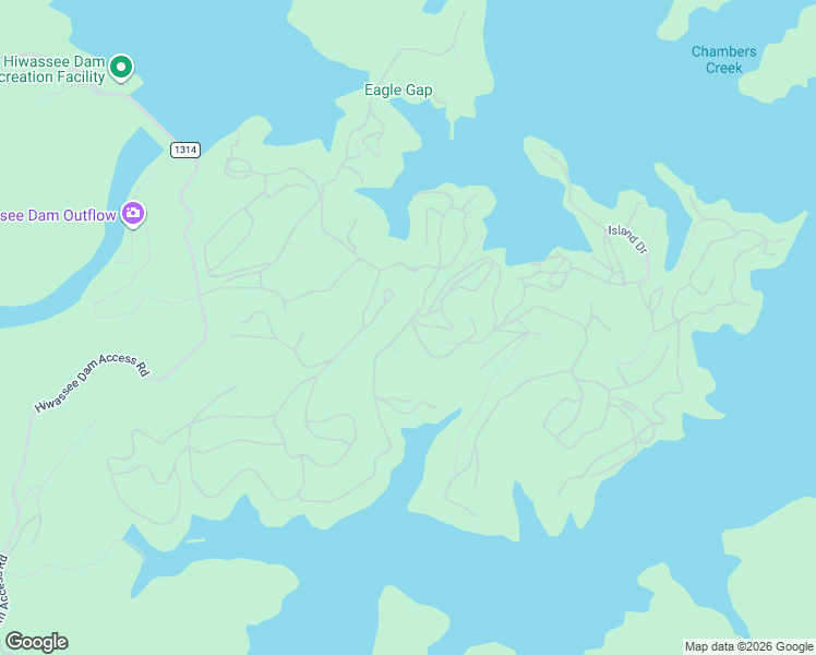 map of restaurants, bars, coffee shops, grocery stores, and more near 15 Lonesome Pine Road in Murphy