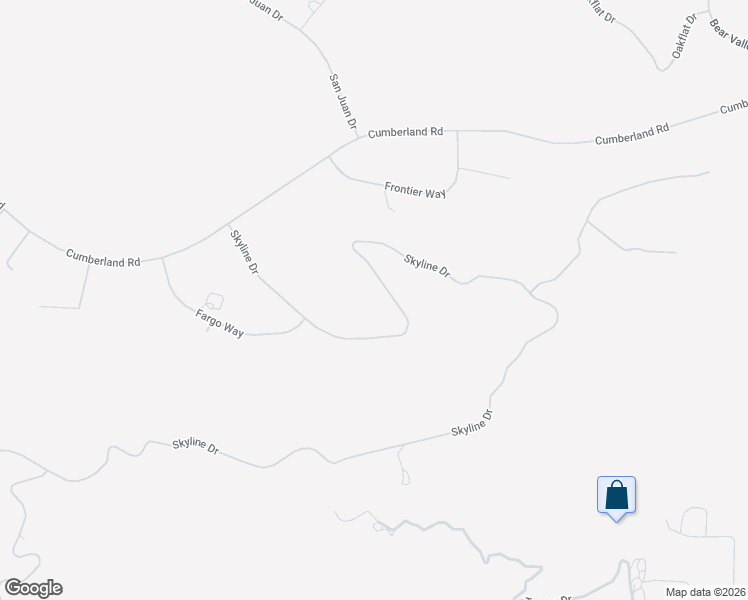 map of restaurants, bars, coffee shops, grocery stores, and more near 25880 Skyline Drive in Tehachapi