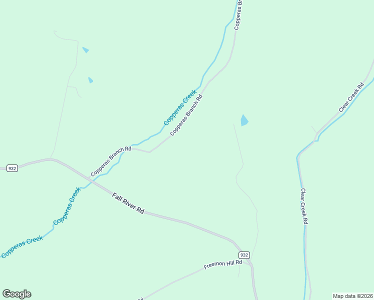 map of restaurants, bars, coffee shops, grocery stores, and more near 36 Copperas Branch Road in Leoma