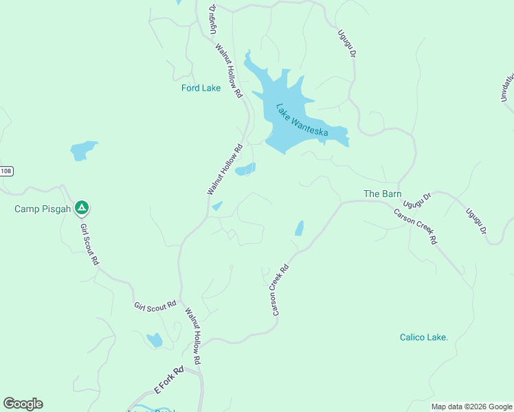 map of restaurants, bars, coffee shops, grocery stores, and more near 150 Chestnut Cove Road in Brevard
