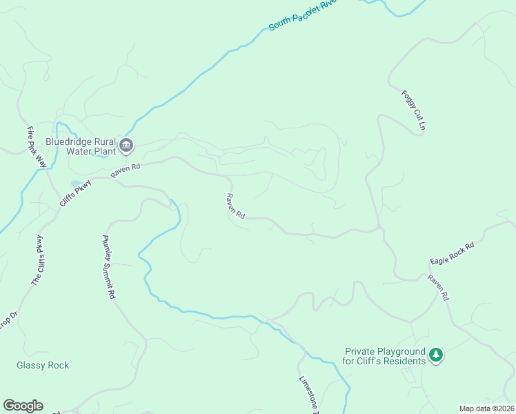 map of restaurants, bars, coffee shops, grocery stores, and more near 15 Day Lily Road in Landrum