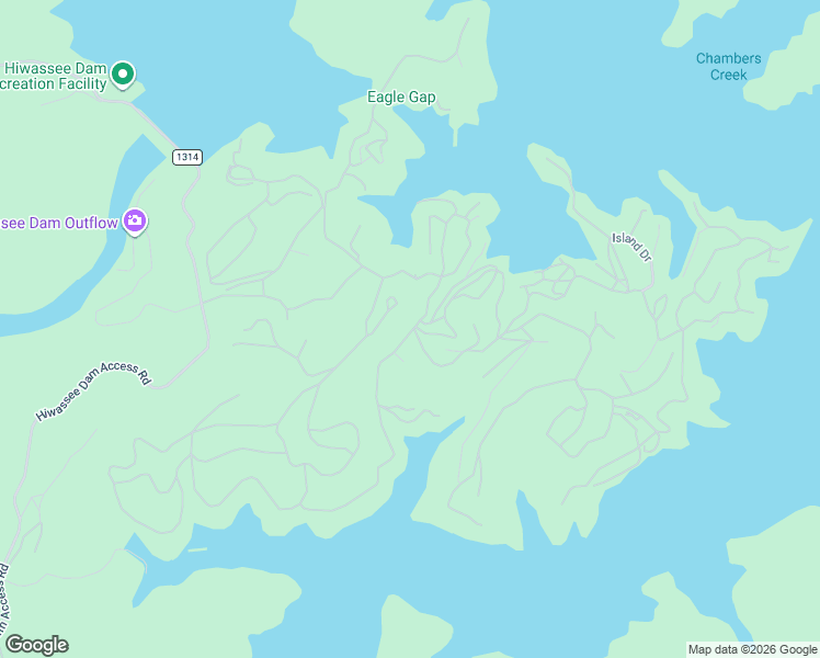 map of restaurants, bars, coffee shops, grocery stores, and more near 15 Lonesome Pine Road in Murphy
