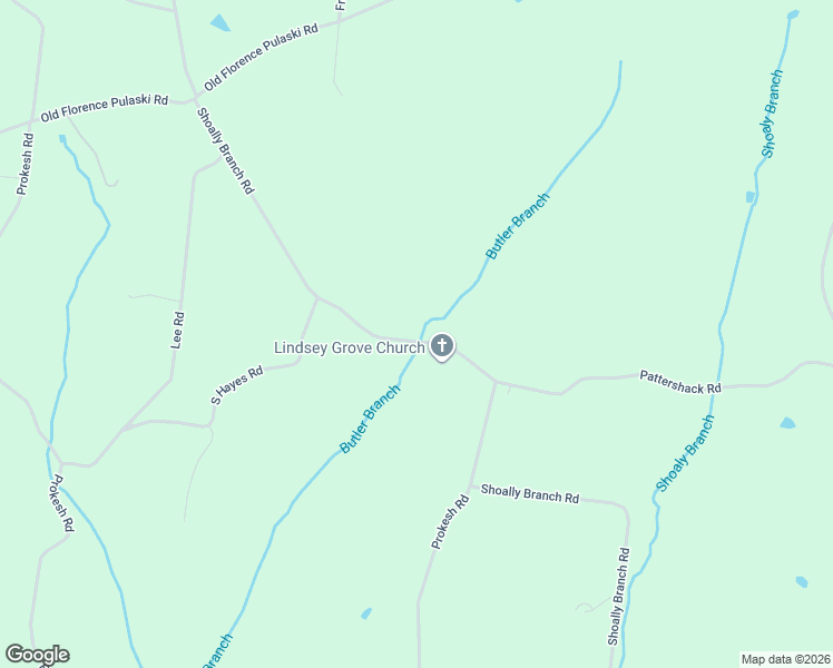 map of restaurants, bars, coffee shops, grocery stores, and more near 77 Shoally Branch Road in Leoma