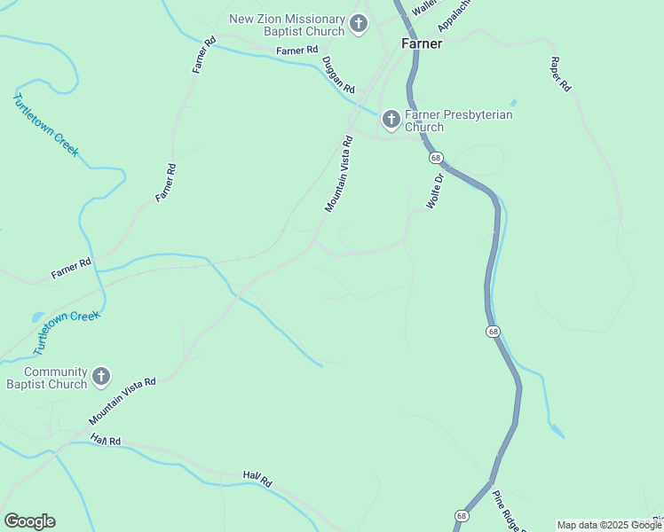 map of restaurants, bars, coffee shops, grocery stores, and more near 255-299 Tankersley Dr in Polk