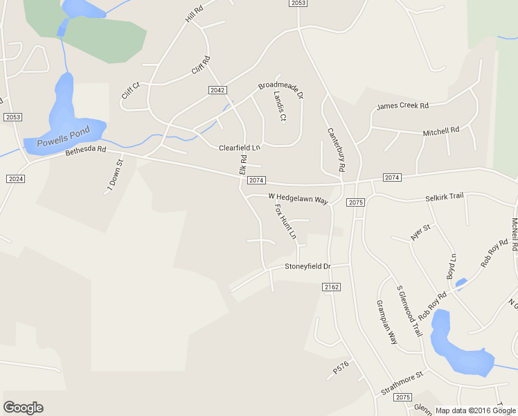map of restaurants, bars, coffee shops, grocery stores, and more near 615 Elk Road in Southern Pines