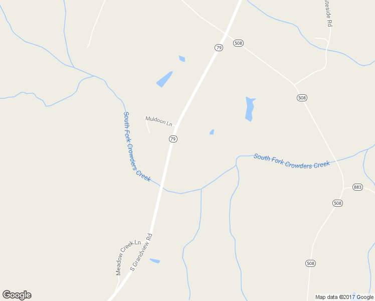 map of restaurants, bars, coffee shops, grocery stores, and more near 346 South Grandview Road in Clover