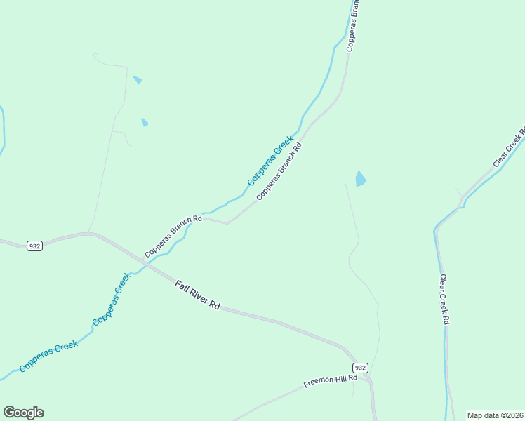 map of restaurants, bars, coffee shops, grocery stores, and more near 36 Copperas Branch Road in Leoma