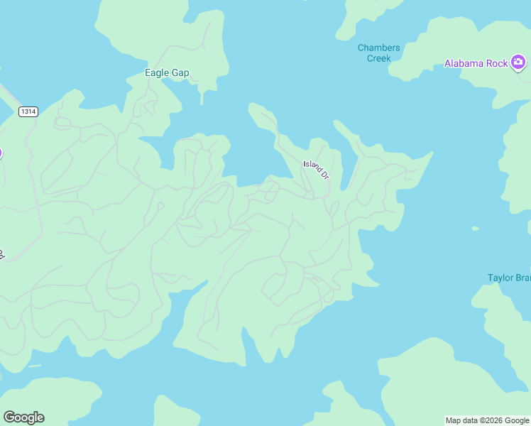 map of restaurants, bars, coffee shops, grocery stores, and more near 75-81 Cove Drive in Murphy