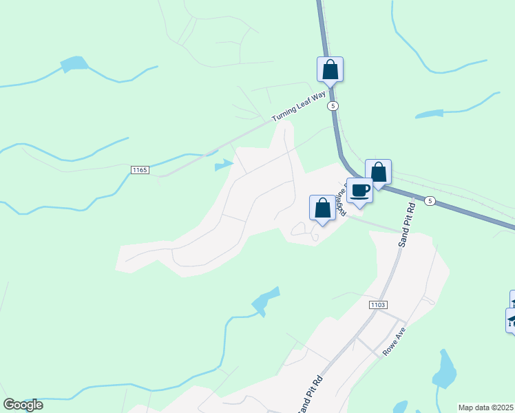 map of restaurants, bars, coffee shops, grocery stores, and more near 4055 Irwin Drive in Aberdeen