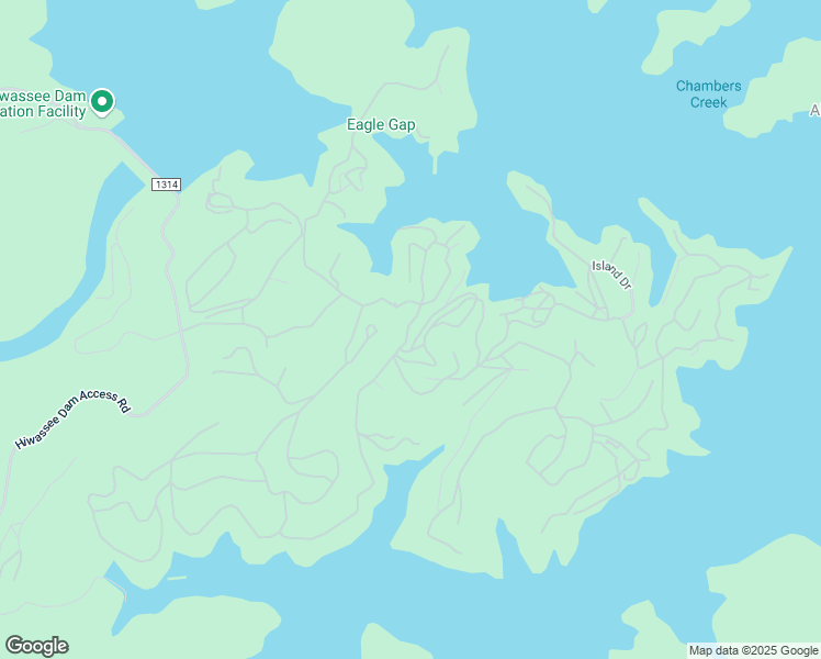 map of restaurants, bars, coffee shops, grocery stores, and more near Little Bass Trail in Murphy